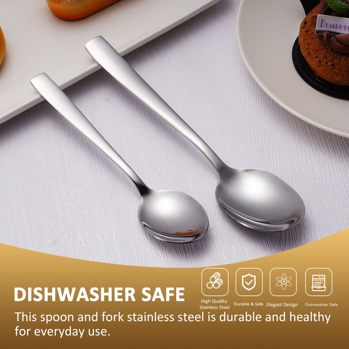 Silverware Silver Spoon Set Flatware Sets Oneida Spoons Factory Manufacturer Supplier Cutlery