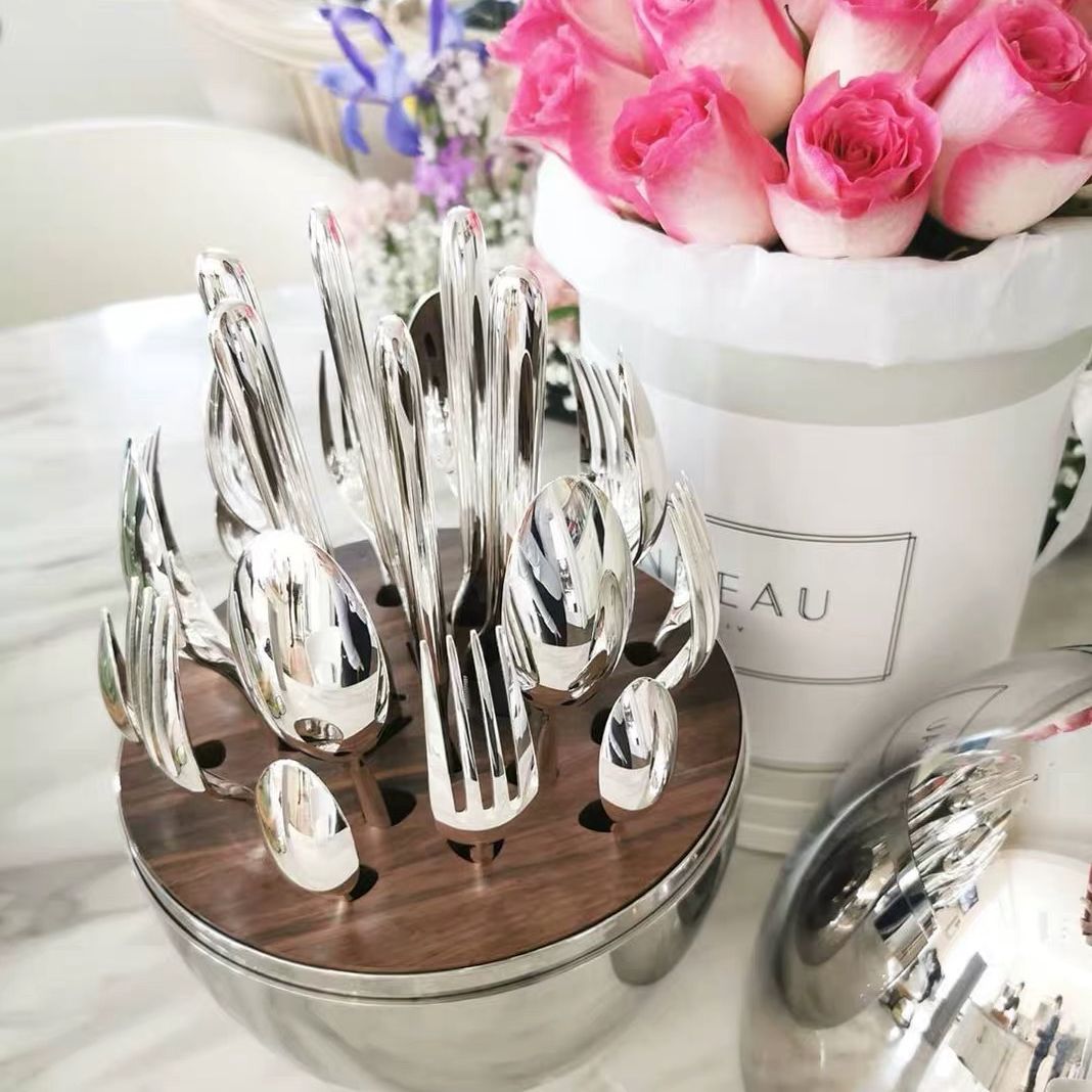 Wedding Silverware Rada Cutlery Wholesale Wallace 18 10 China Espresso Spoons Gold Flatware Bulk