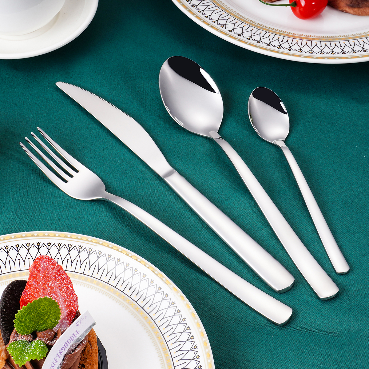 Wholesale Restaurant Cutlery William Rogers Sons Silverware China Wm Son Set Stainless Spoon And Fork Supplier Philippines