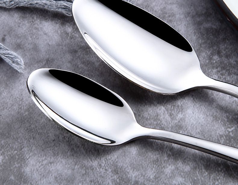 Silver Spoon Icing Sugar Bulk Factory Japan Artisanal Kitchen Supply Silverware Cheap Cutlery Gold Flatware Wholesale