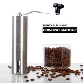 Portable Hand Coffee Bean Grinder Bulk Professional Adjustable Manual Stainless Steel Espresso Coffee Grinder