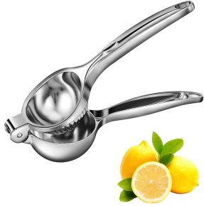 Kitchen Tools Aluminium Alloy Fruit 2 In 1 Hand Citrus Manual Stainless Steel Juicer Lemon Lime Squeezer