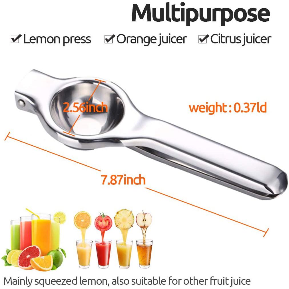 Stainless Steel Kitchen Tools Manual Orange Citrus Lemon Fruit Pomegranate Handheld Press Lime Juicer Squeeze