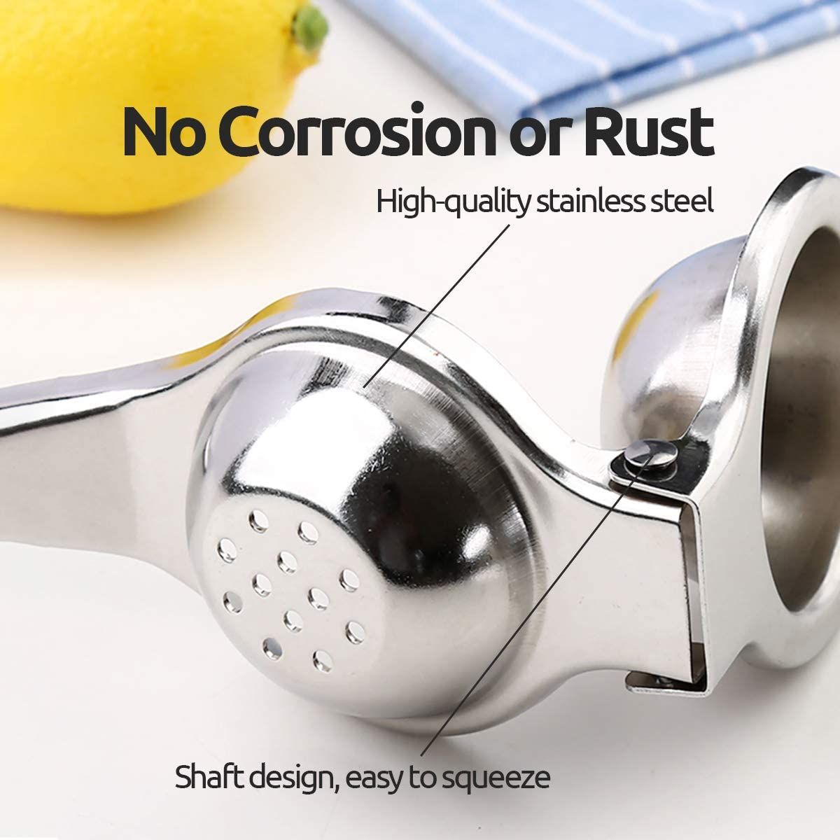 Stainless Steel Kitchen Tools Manual Orange Citrus Lemon Fruit Pomegranate Handheld Press Lime Juicer Squeeze