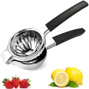 Juicer Fruit Stainless Steel Manual Lime Paste Orange Silicone Citrus Handheld Press Kitchen Tools Accessories Lemon Squeezer