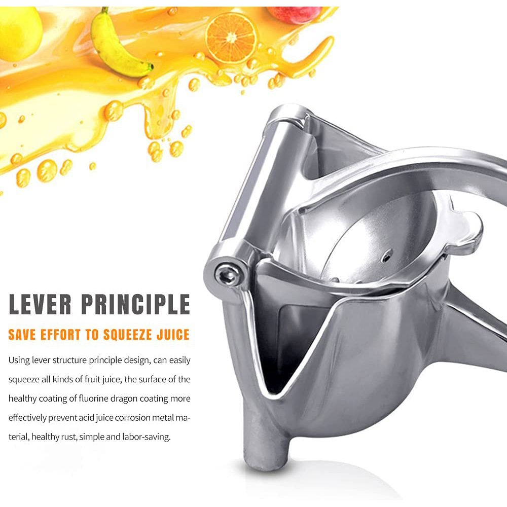 Manual Kitchen Tools Stainless Steel Fish Shape Hand Held Detachable Juicer Citrus Fruits Orange Press Lemon Lime Squeezer