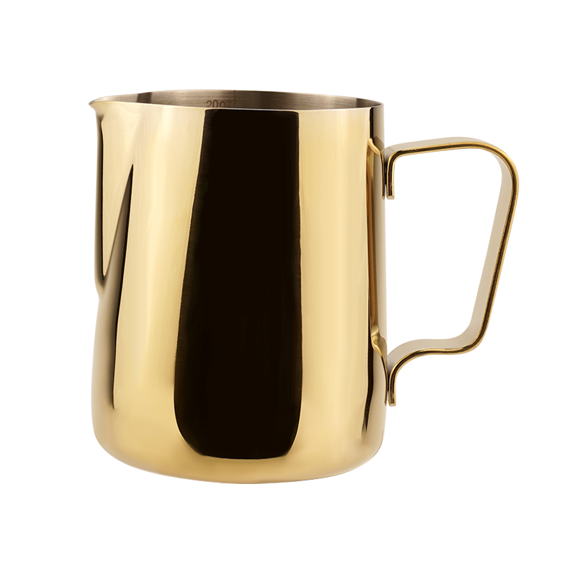 Customise Now Wholesale Latte Coffee Frothing Jug 350/600ml Stainless Steel Espresso Barista Milk Pitcher