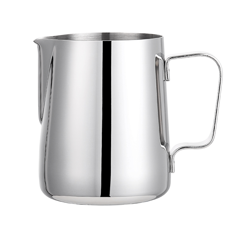 Customise Now Wholesale Latte Coffee Frothing Jug 350/600ml Stainless Steel Espresso Barista Milk Pitcher