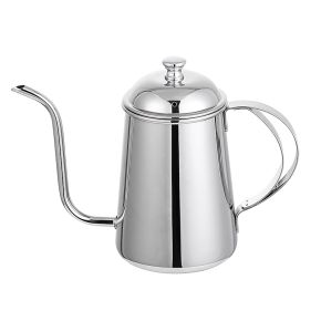 700ml Stainless Steel Gold Coating Pour Over Kettle - Stop Scorching Your Beans - Make Perfect Hand Drip Coffee Every Time