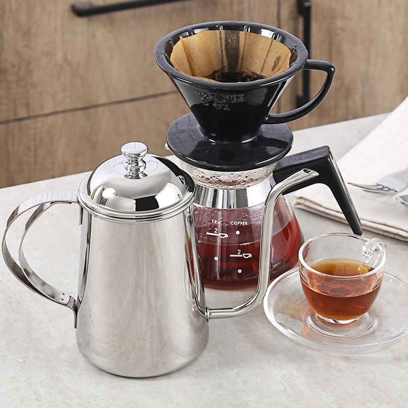 700ml Stainless Steel Gold Coating Pour Over Kettle - Stop Scorching Your Beans - Make Perfect Hand Drip Coffee Every Time