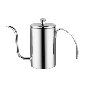 High Quality LFGB/ Passed China Supplier Highly Mirror Polished gooseneck coffee pot For Camping