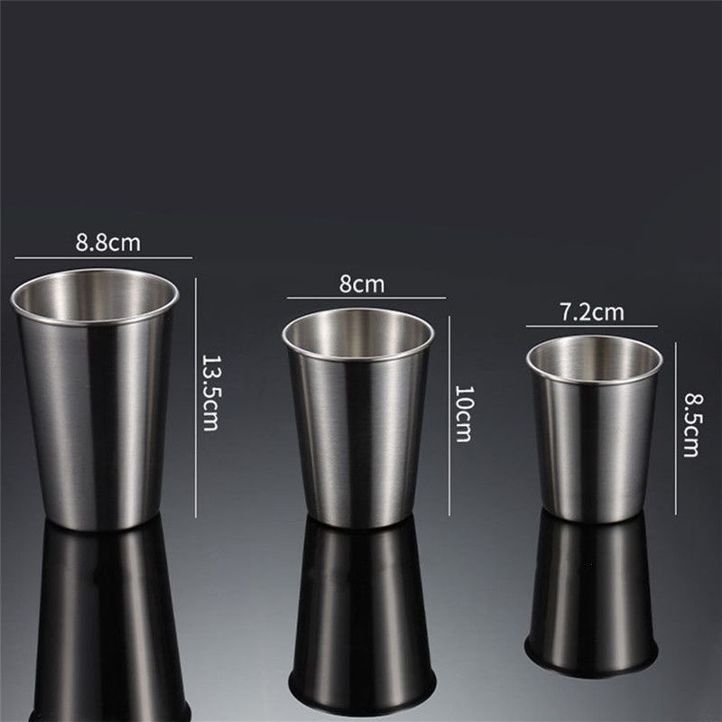 Wholesale Travel Water Tumbler Beer Cocktail Mojito Mint Julep Stainless Steel Pint Cup