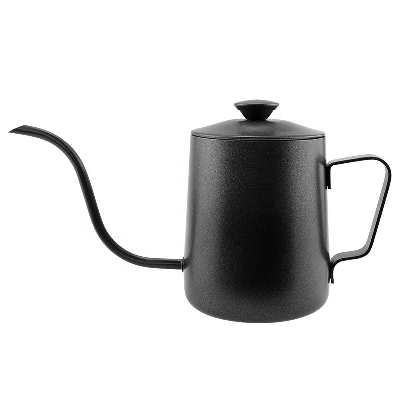 Pour Over Gooseneck Pot Stainless Steel Drip Espresso And Tea Maker Water Brewing Coffee Kettle