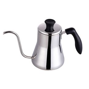 Manufacturer Wholesale 800ML Mirror Polish 304 Stainless Steel Gooseneck Coffee Kettle