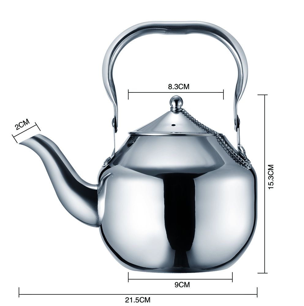 Tea Kettle Stovetop Whistling Teakettle Classic Teapot Stainless Steel Tea Pots