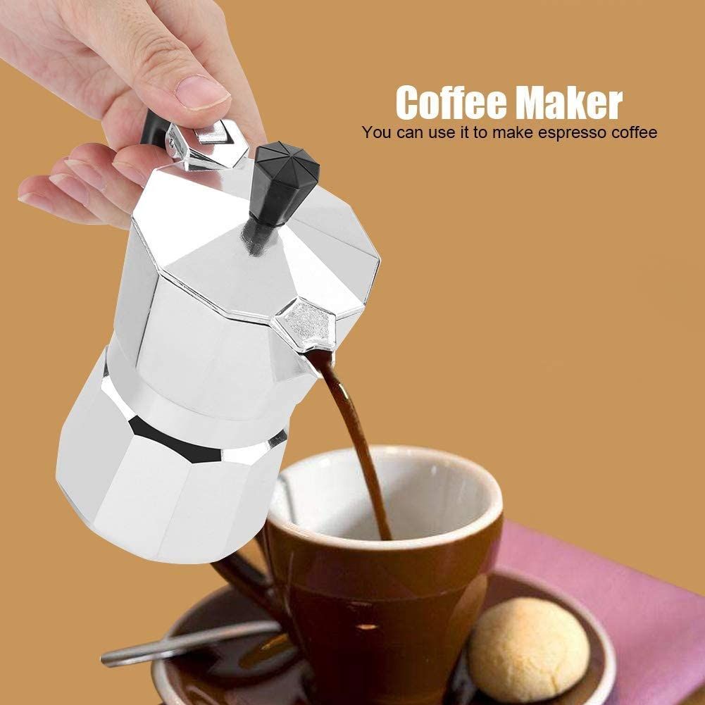 Cafetera Mini Induction 1/2/3/6/9/12 Cup Italian Coffee Maker Aluminum Espresso Bialetti Caffettiera Moka Coffee Pot