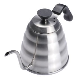 Hot Sale Pour Over Hand Drip Pot Black With Lid Home Hotel Stainless Steel Cloud Gooseneck Coffee Kettle