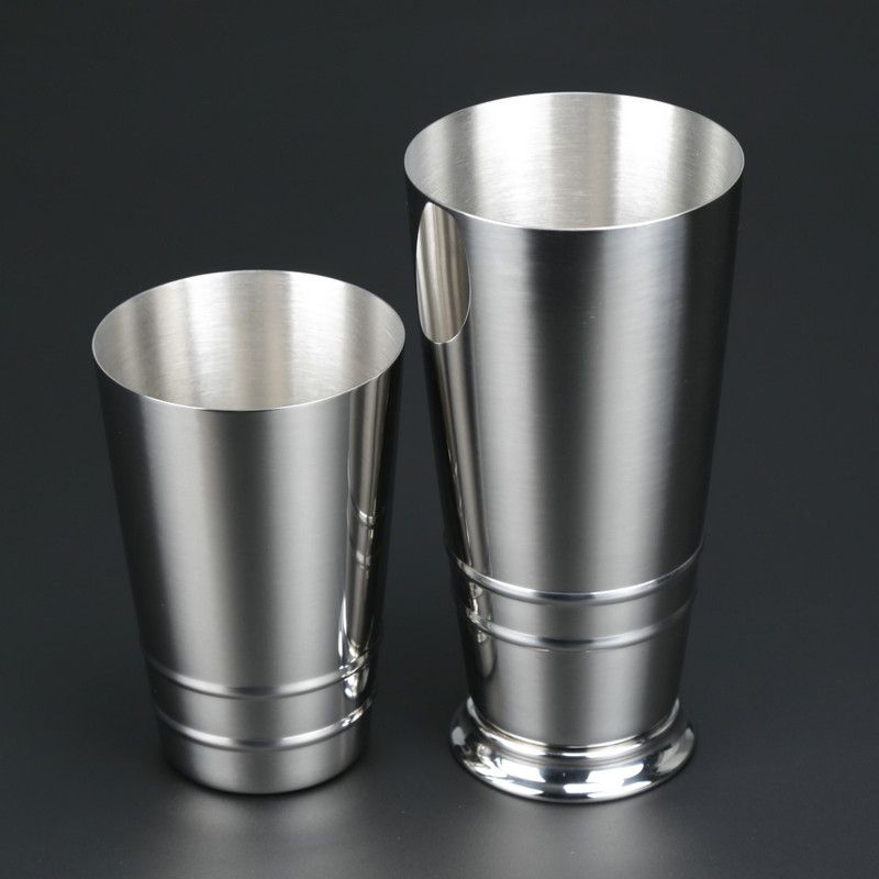 Custom Mixology Bartender Tool 550ml 750ml Boston Shaker Metal Stainless Steel Martini Cocktail Shaker