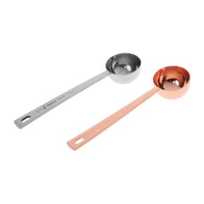 Kitchen 15ml 30ml Single Scoop Wholesale Unique Stainless Steel 304 Rose Gold Mini Baking Food Coffee Metal Measuring Spoons