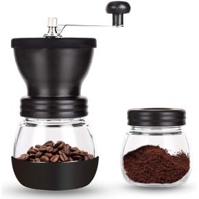 Professional Italian Espresso Burr Coffee Milling Wholesale Portable Commercial Manual Coffee Bean Hand Grinder